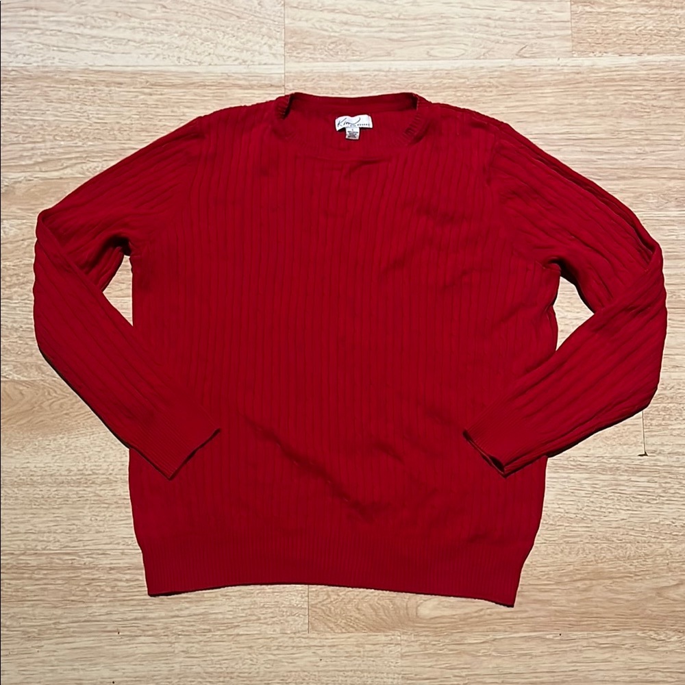Kim Rogers Red Sweater for Women